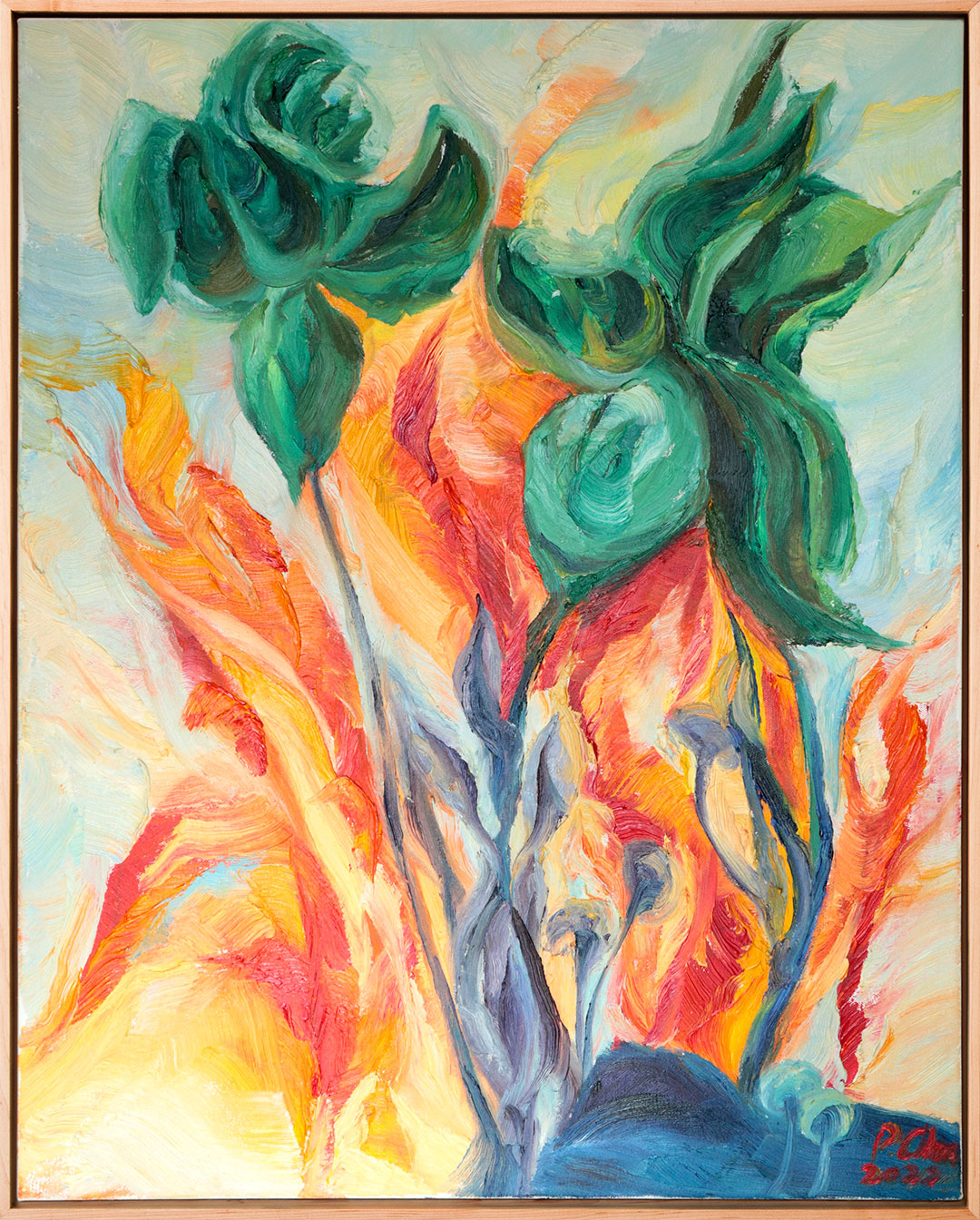 2022_Spring_Breeze_Oil_on_Canvas